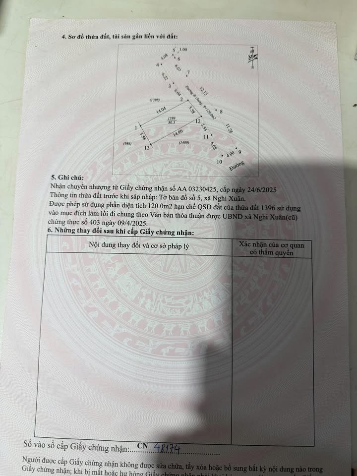 Đất nền Nghi Xuân, Hà Tĩnh 80.3m² giá 1.1 tỷ - Vị trí trung tâm, tiện ích đầy đủ!