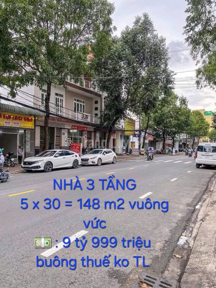 Nhà 3 tầng mặt tiền Nguyễn Đệ - An Hòa 148m² giá 9.999 tỷ - Sổ đỏ chính chủ!