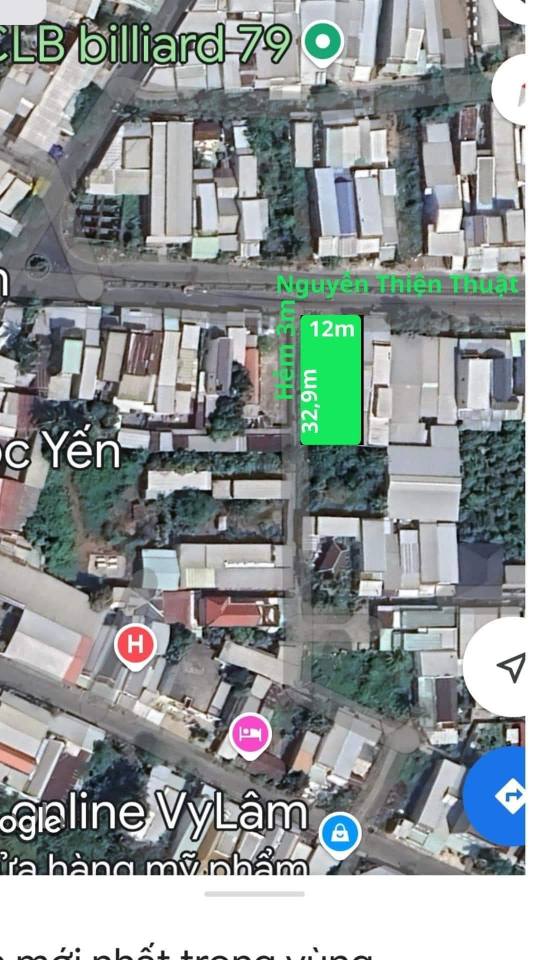 Đất nền góc 2 mặt tiền Nguyễn Thiện Thuật 394m² giá 4.x tỷ - Cơ hội đầu tư tuyệt vời!