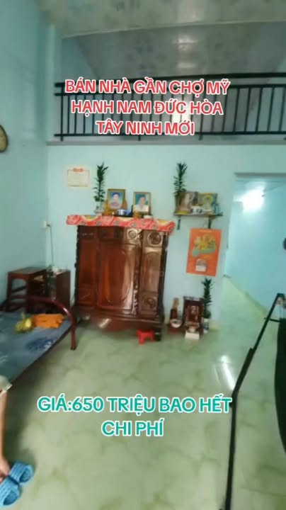 Nhà riêng ấp Mới 1, Đức Hòa, 40m² giá 650 triệu - Sổ hồng chính chủ!