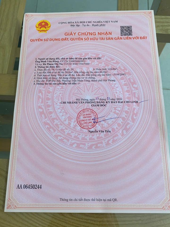 Nhà 2 tầng KDC Đại Bát, Hải Dương 110m² giá 1 tỷ - Sẵn sàng vào ở ngay!