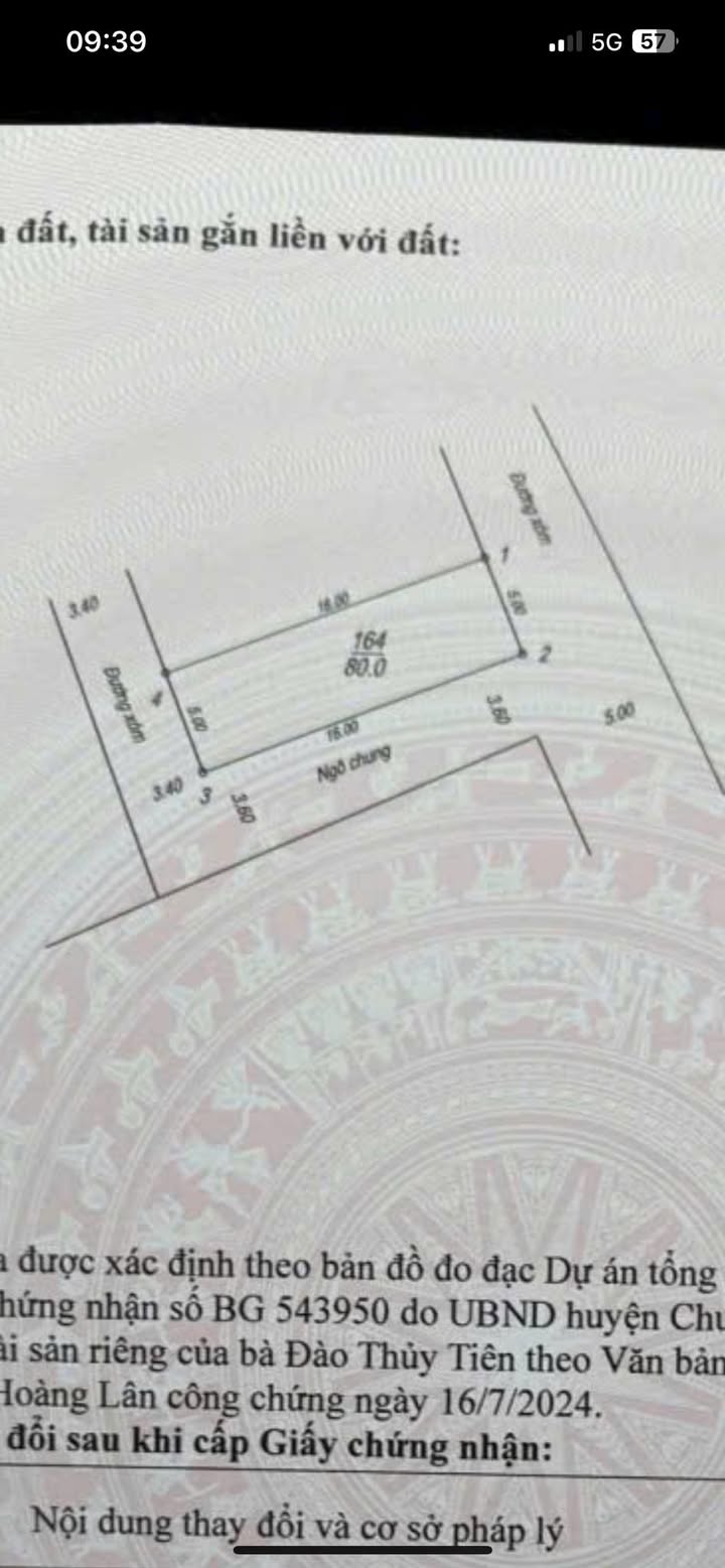 Đất nền Phú Nghĩa, Chương Mỹ 80m² giá 2 tỷ - Cơ hội đầu tư hiếm có!