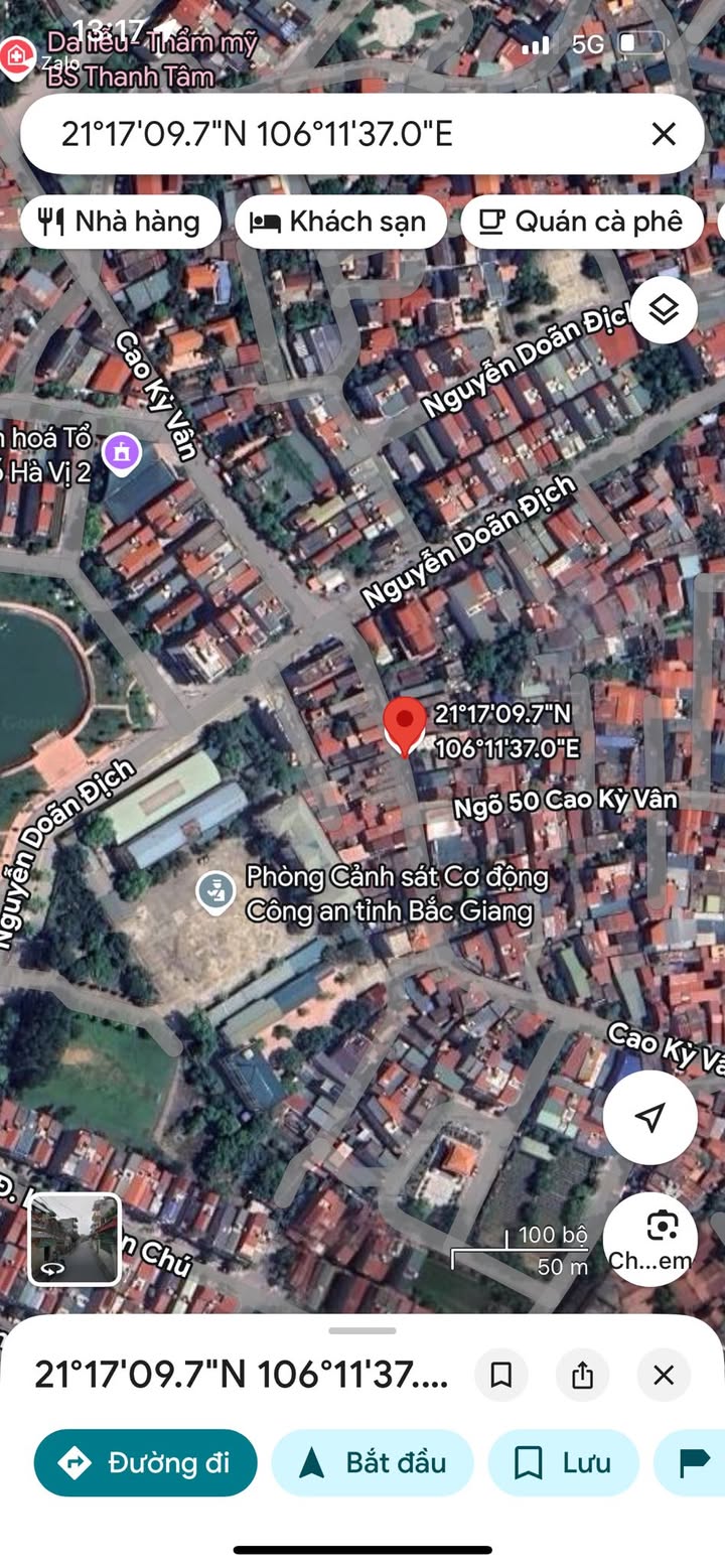 FrontHouse đường Trần Nguyên Hãn, TP Bắc Giang 60m² giá 3 tỷ - Vị trí đắc địa, sổ đỏ chính chủ!