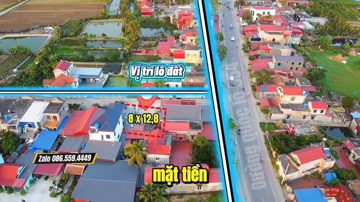 Đất đẹp Huyện Tiên Lãng 100m² giá 1 tỷ - Mặt tiền 8m thuận tiện ô tô