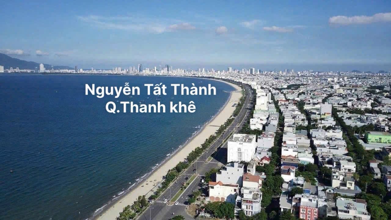 FrontHouse mặt tiền biển Nguyễn Tất Thành Đà Nẵng 125m² giá 16 tỷ - Vị trí đẹp xây cao tầng!