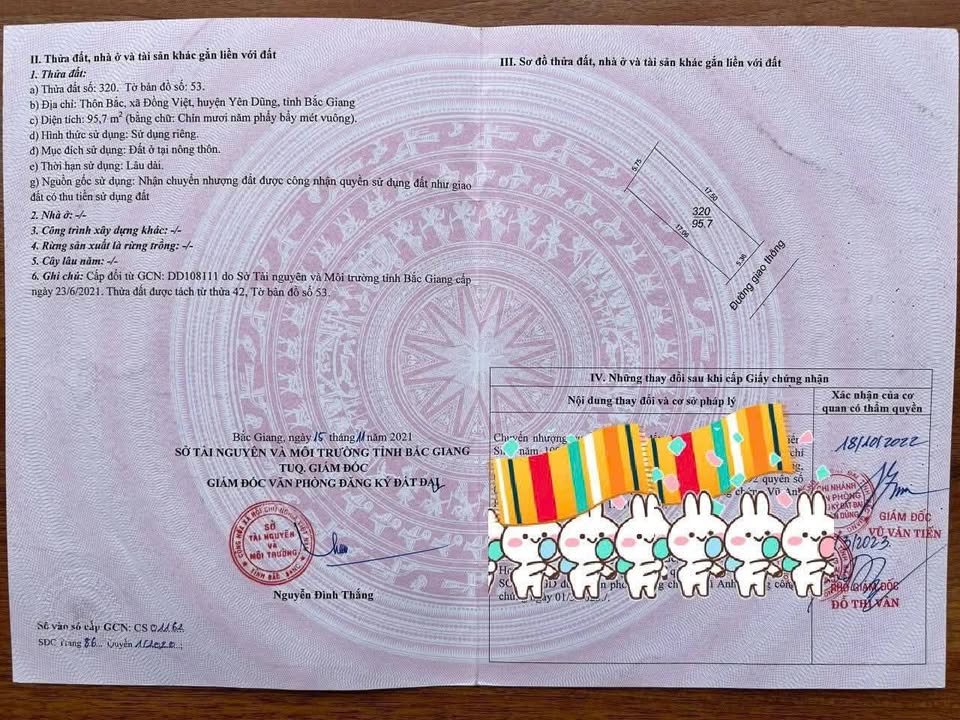 Đất nền khu dân cư Nam Tiến, thôn Bắc, 96m² - Đầu tư sinh lời ngay!