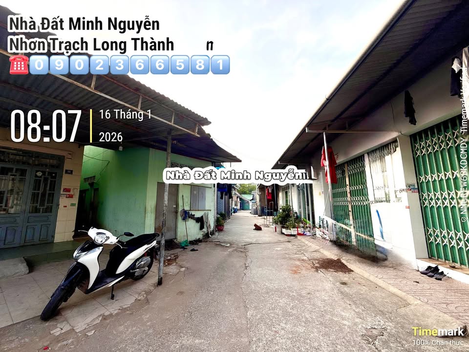 Nhà cấp 4 và 9 phòng trọ tại Xã Phước Thiền, Huyện Nhơn Trạch, 228m² - Đầu tư sinh lời hấp dẫn