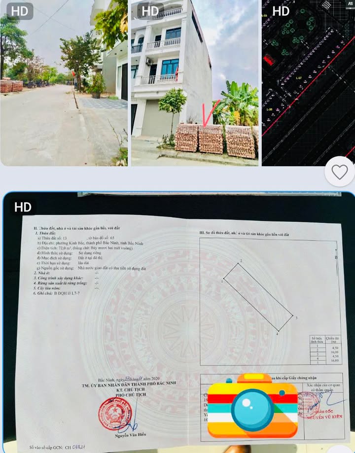 Đất nền giãn dân Yên Mẫn, Bắc Ninh 72m² giá chỉ 7.x tỷ - Đầu tư sinh lời lý tưởng!