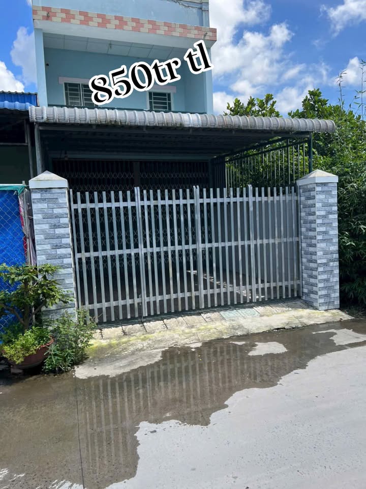 Nhà 2 mặt tiền hẻm Phường 5, TP Trà Vinh 72m² giá 850 triệu - Đậu xe hơi trong nhà!