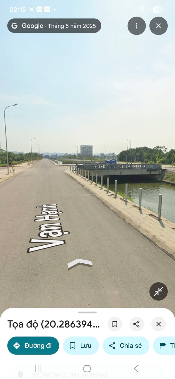 Đất nền mặt đường Vạn Hạnh Ninh Bình 132m² giá thỏa thuận - Đường đôi 40m đẹp