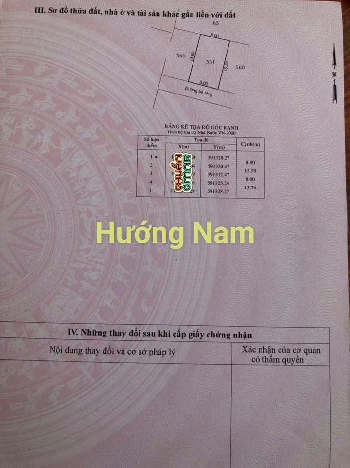 Đất thổ cư Vĩnh Lộc B, Bình Chánh 109,3m² giá 3,9 tỷ - Thương lượng chính chủ!