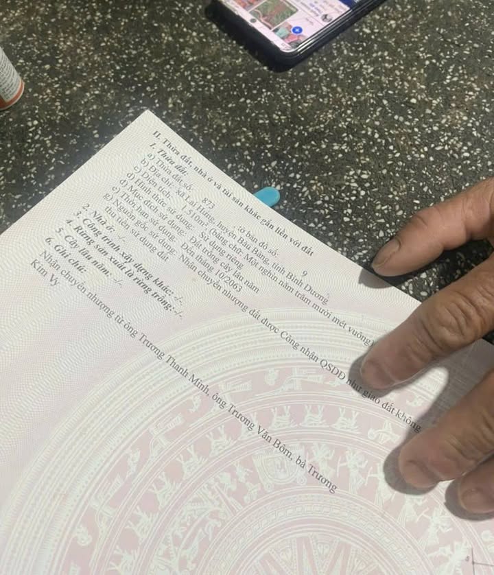 Đất nền 1510m² tại Lai Hưng, Bàu Bàng giá 1.7 tỷ - Cơ hội đầu tư tốt!