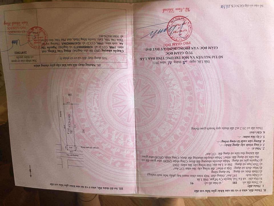 Đất nền hai mặt tiền Đường Ea Tul, 180m² giá chỉ 269 triệu - Cơ hội đầu tư tuyệt vời!