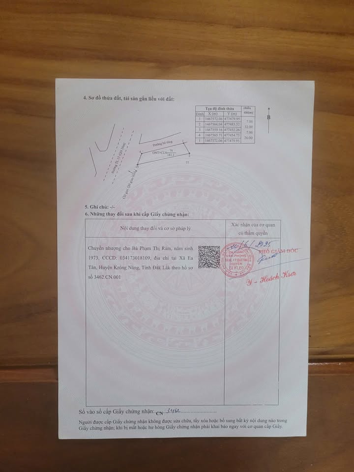 Đất mặt đường chính Xã Ea Lê 180m² giá 2.1 tỷ - Đầu tư sinh lời tuyệt vời!