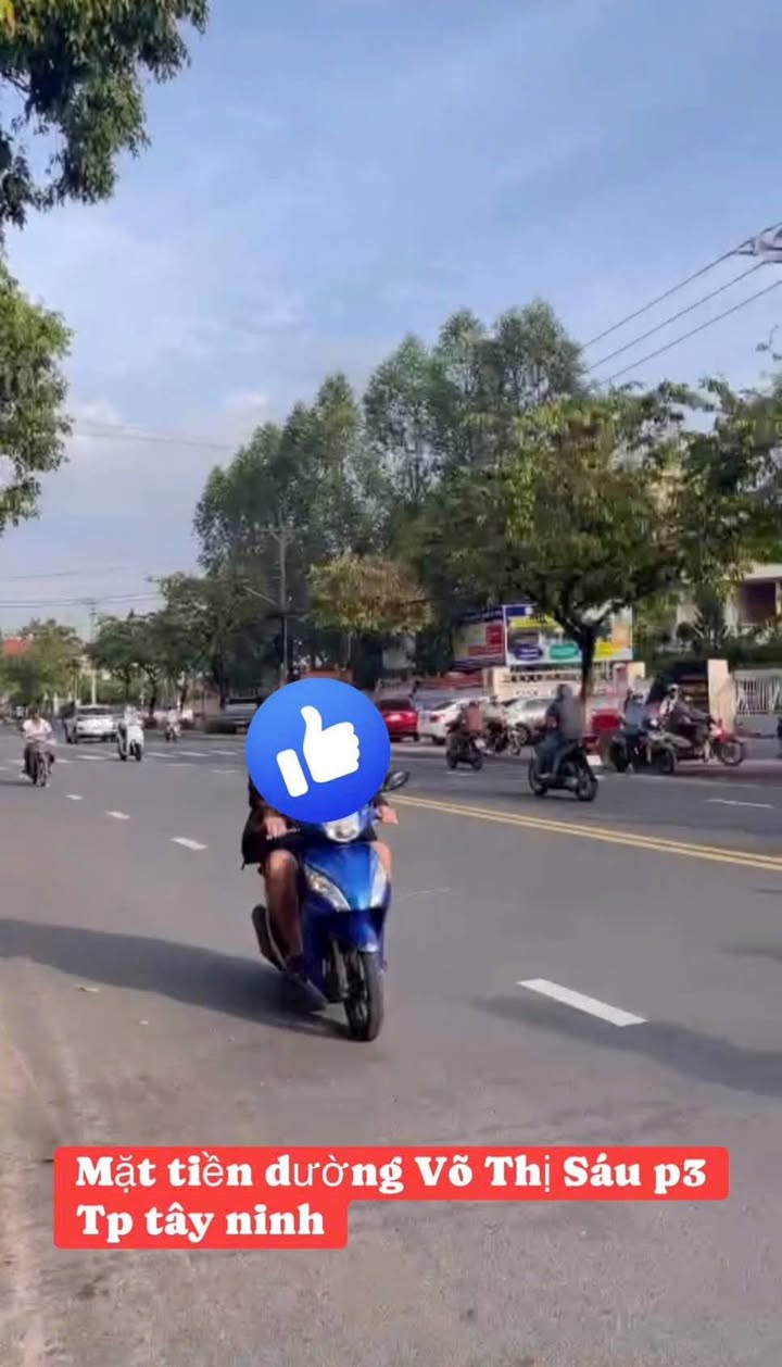 Mặt bằng kinh doanh mặt tiền đường Võ Thị Sáu, Tây Ninh 145m² giá 7.2 tỷ - Cơ hội đầu tư vàng!