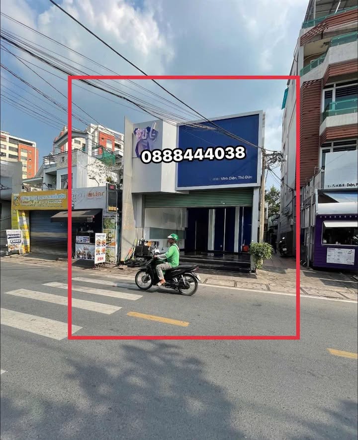Nhà cho thuê mặt tiền Tô Vĩnh Diện, Thủ Đức 96m² - Kinh doanh sầm uất!