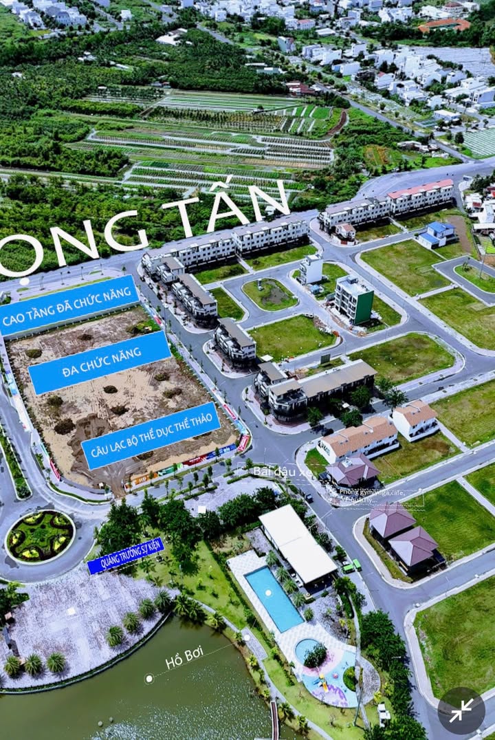 Đất nền góc 154m² Khu Nam Long II Central Lake Cần Thơ chỉ 5 tỷ - Vị trí đắc địa!