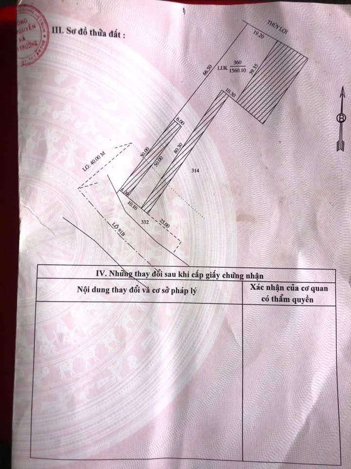 Đất kinh doanh 1560m² Quốc lộ 91B, Cần Thơ - Giá chỉ 4.368 tỷ!