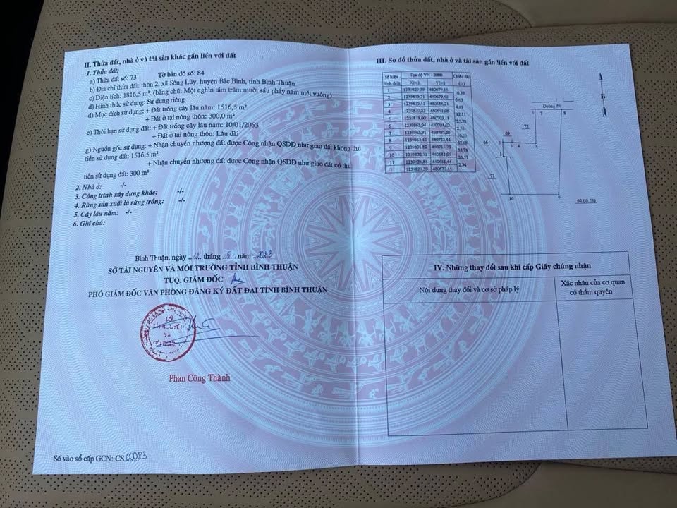 Đất thổ cư 300m² xã Hòa Bắc, huyện Di Linh, Lâm Đồng giá 1.4 tỷ - Đầu tư sinh lời ngay!