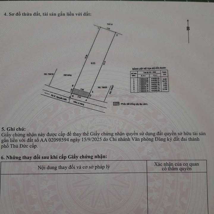 Đất nền Phường Long Thạnh Mỹ, Q9 106m² giá 4.4 tỷ - Hẻm ô tô tận nơi!