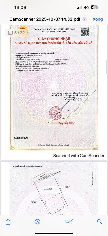 Đất nền 5670m² đường Đá Xanh, Thủ Dầu Một giá chỉ 25 tỷ - Cơ hội đầu tư tuyệt vời!