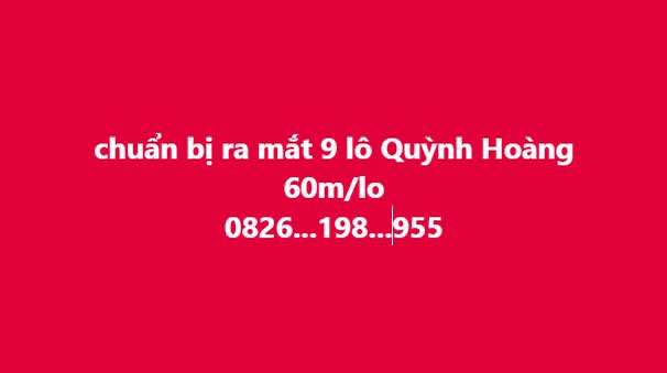 Đất nền Quỳnh Hoàng, Nam Hưng, 60m² - Giá thỏa thuận hấp dẫn!