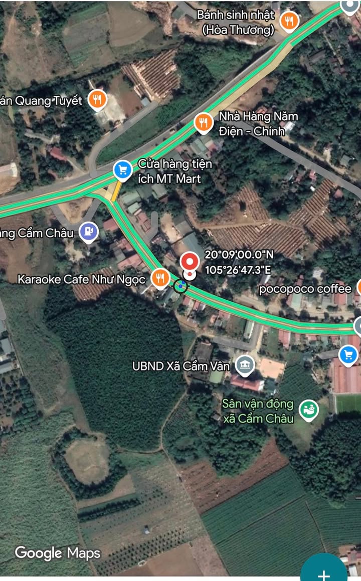 Đất nền 177m² Thôn Trung Độ, Cẩm Châu, giá 1 tỷ - Sổ hồng trao tay!