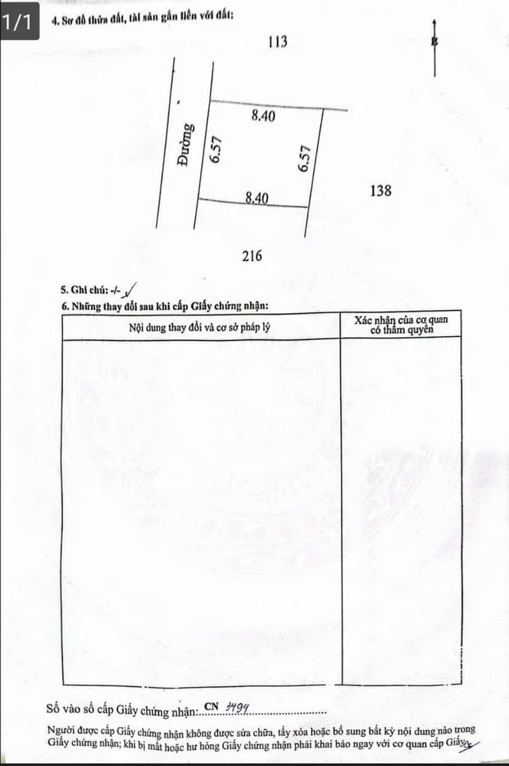 Đất Mão Chinh, Dương Quang 55m² giá 1 tỷ - Cơ hội đầu tư hấp dẫn!