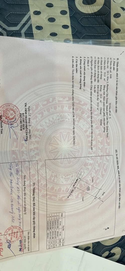 Đất nền Cẩm Phả 56m² giá 950 triệu - Đầu tư sinh lời ngay!