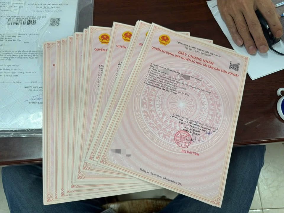 Đất nền ấp Mỹ Bình, Sông Đốc 506m² giá chỉ 187 triệu - Sổ hồng riêng từng nền!