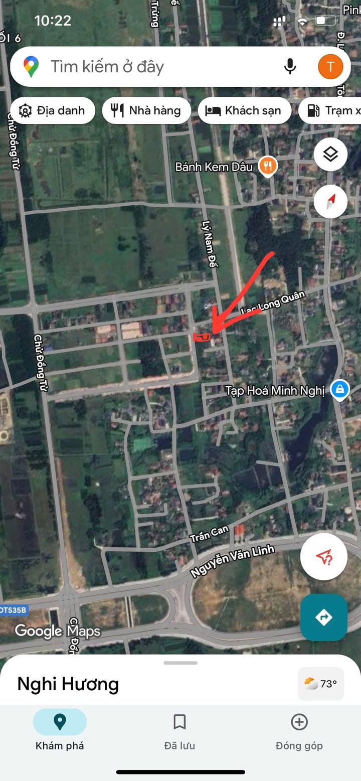 Đất mặt đường Âu Cơ, Nghi Hương, 218,7m² - Cơ hội đầu tư sinh lời!