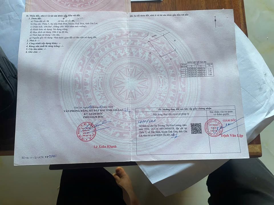 Đất nền Đường Trần Quang Khải, Đắk Đoa 540m² giá 1.4 tỷ - Mặt tiền thuận lợi cho đầu tư!