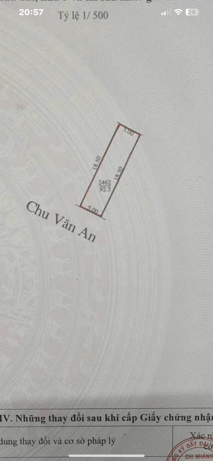 Đất nền Đường Chu Văn An, Phường Long Tâm, 90m² - Giá chỉ 2.4 tỷ!