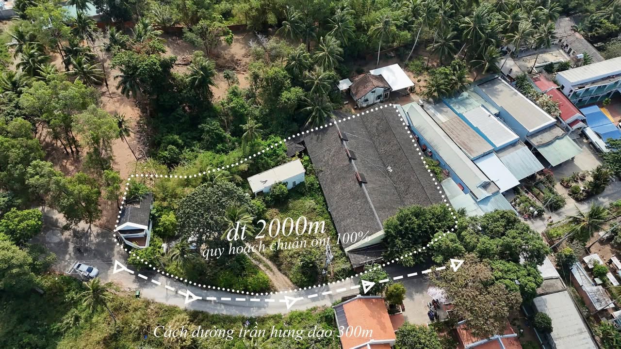 Đất nền 2000m² đường Trần Hưng Đạo, Phú Quốc - Cơ hội đầu tư siêu hấp dẫn!