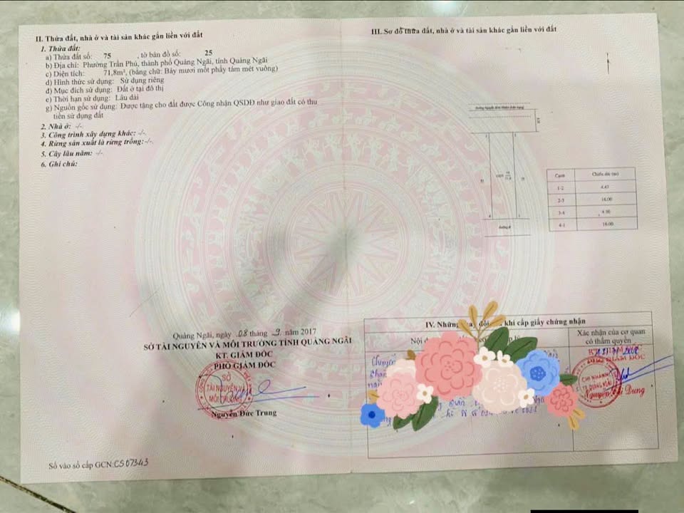 Nhà cấp 4 Nguyễn Bỉnh Khiêm, Quảng Ngãi - 2 Phòng Ngủ, Diện tích đẹp, Thích hợp ở và kinh doanh