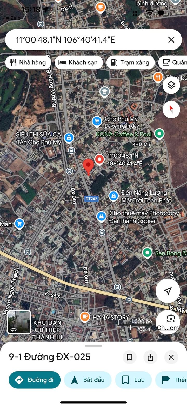 Đất nền góc 2 mặt tiền DX025 - Phú Mỹ, Thủ Dầu Một, 147m² giá 3 tỷ - Đầu tư sinh lời ngay!