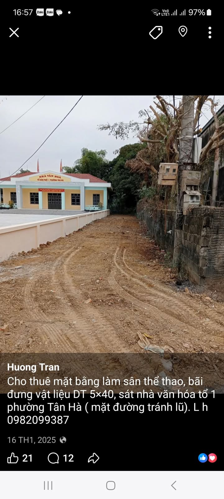 Đất mặt đường Tân Hà, 200m² giá thỏa thuận - Sổ đỏ chính chủ không ngập lụt!