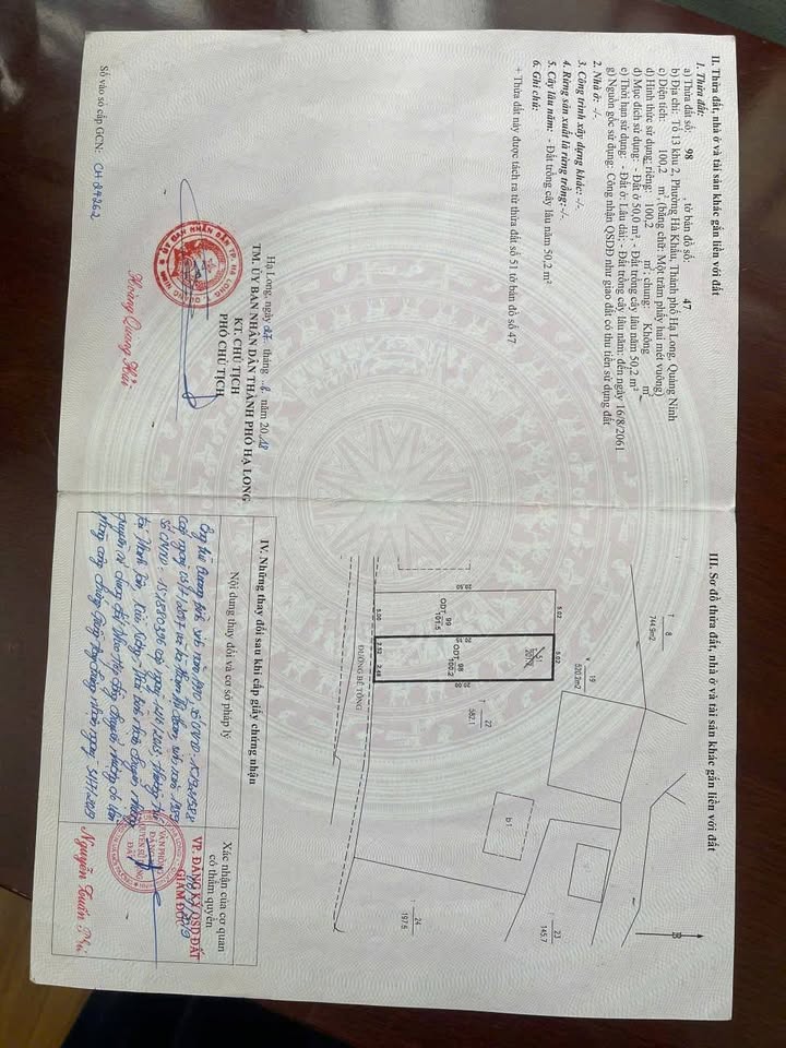 Đất nền tái định cư Đầm Sen Hà Khẩu 500m² giá 1.9 tỷ - Đường ô tô vào tận nơi!