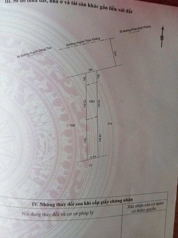 Đất nền đường Huỳnh Thúc Kháng, Kon Tum 195m² - Mặt tiền lớn, gần chợ và trường học!