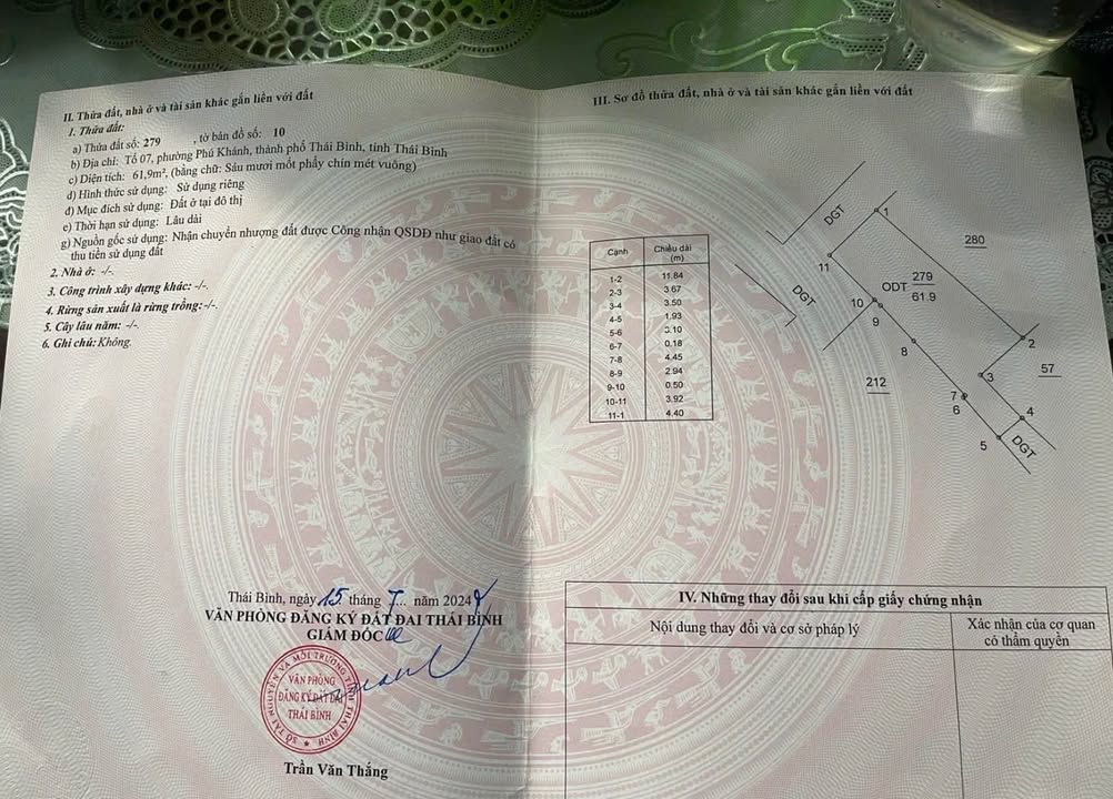 Đất nền Phú Khánh 62m² giá 800 triệu - Cơ hội đầu tư không thể bỏ lỡ!