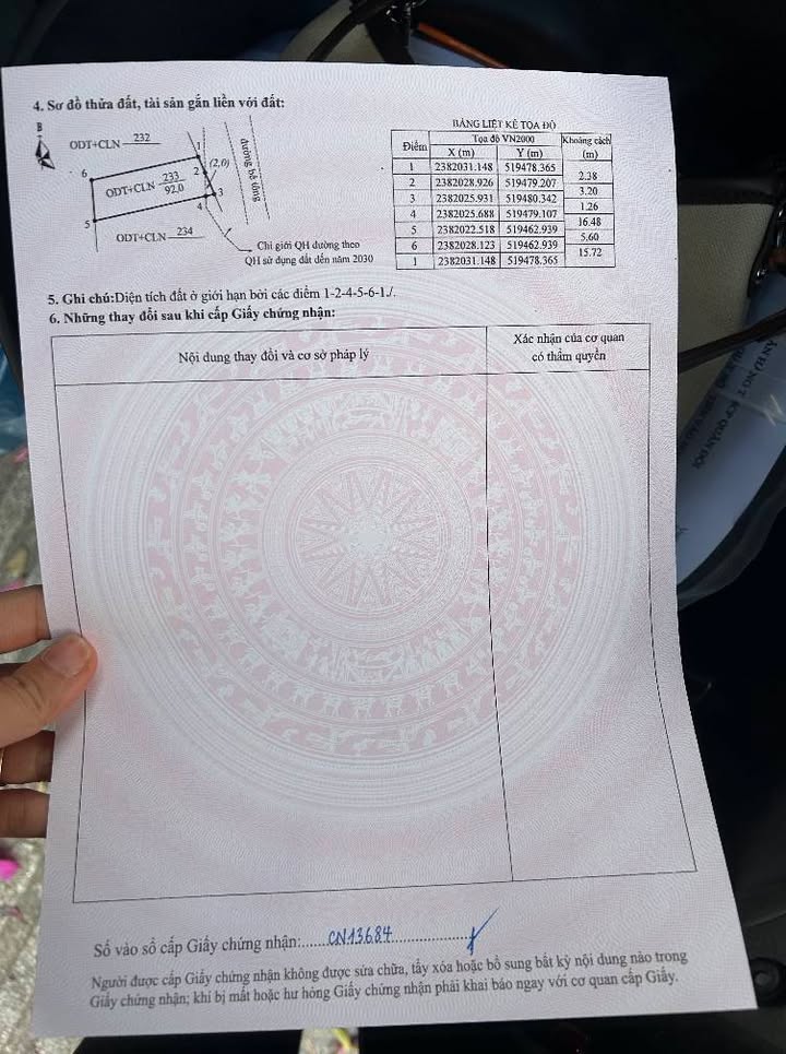 Đất nền khu 5 Hải Yên 92m² - Vị trí đắc địa gần trường học và chợ!