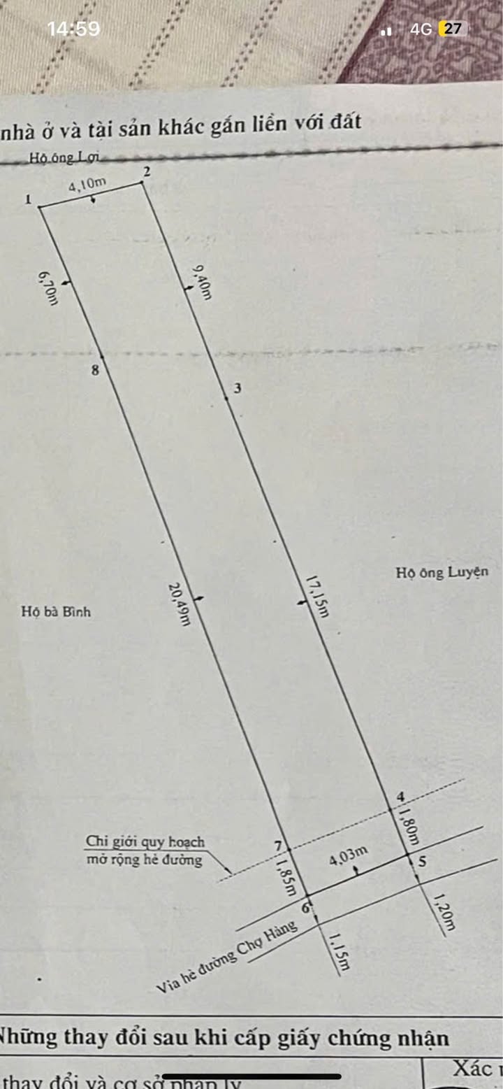 Nhà mặt đường Chợ Hàng cũ, Hải Phòng 115.6m² giá 15 tỷ - Đầu tư sinh lời ngay!