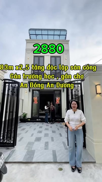 Nhà 2,5 tầng Phường An Đồng 82,5m² giá 2,88 tỷ - Sân cổng độc lập!
