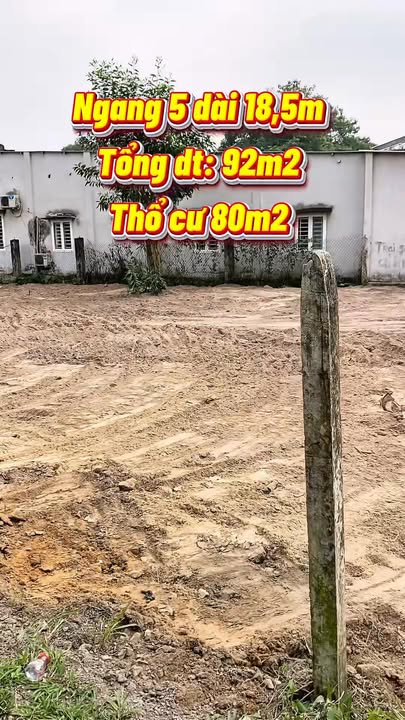 Đất nền ấp 6, xã Long Thành 92m² giá 1.5 tỷ - Đầu tư sinh lời ngay!