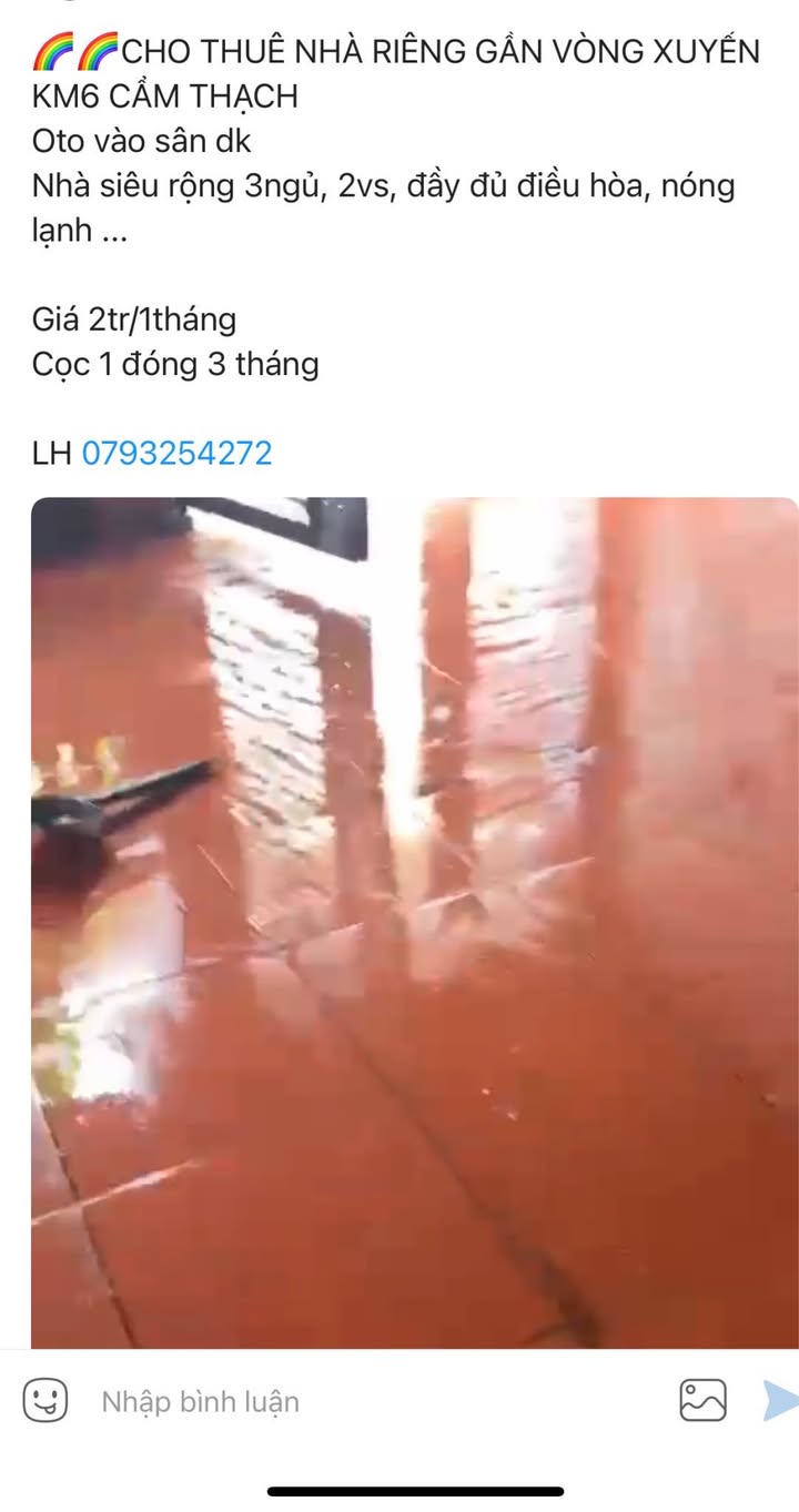 Nhà riêng cho thuê tại Cẩm Thạch, Cẩm Phả 3PN giá 2 triệu - Tiện nghi đầy đủ!