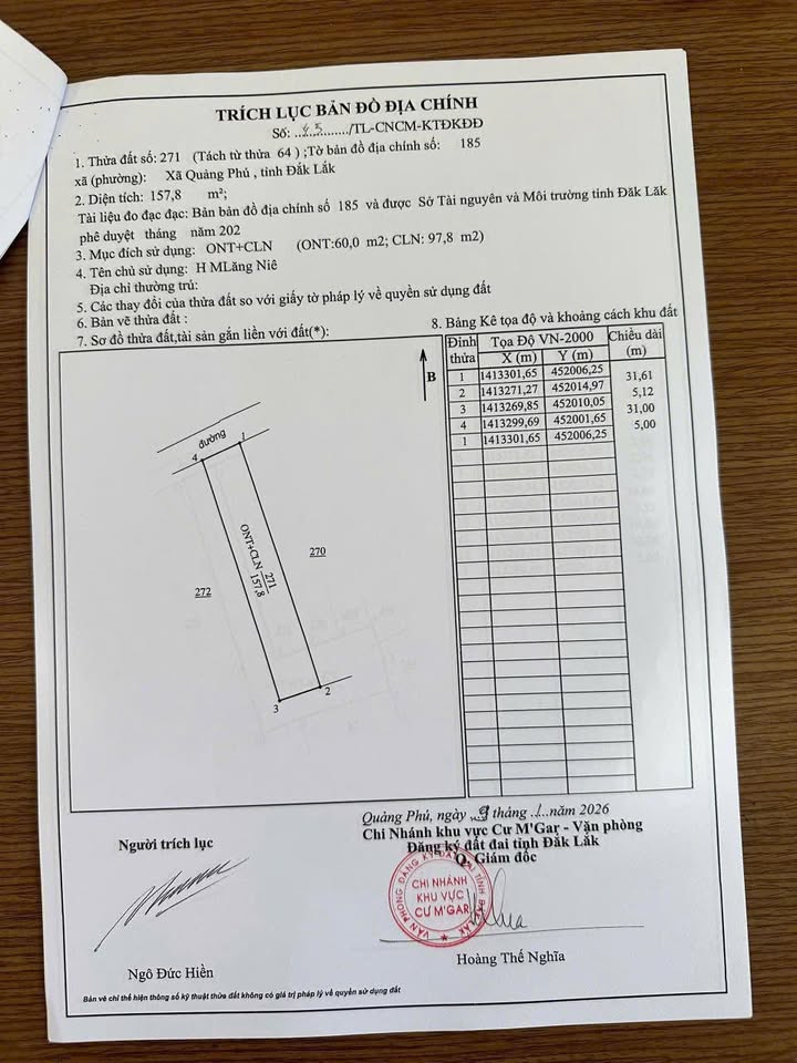 Đất nền mặt tiền đường bê tông Quảng Phú 160m² giá 599 triệu - Đầu tư sinh lời ngay!
