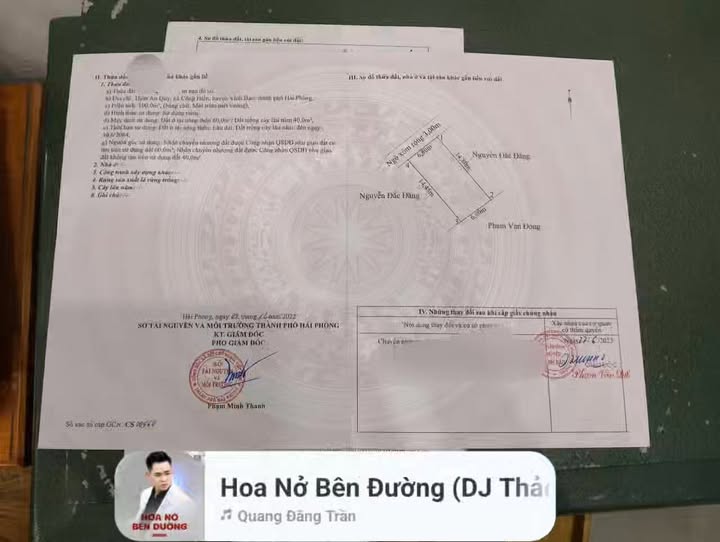 Đất nền xã Cộng Hiền, huyện Vĩnh Bảo 100m² giá chỉ 600 triệu - Cơ hội đầu tư hấp dẫn!