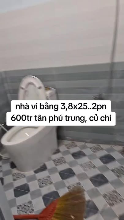 Nhà bán tại xã Tân Phú Trung, huyện Củ Chi 95m² giá 600 triệu - Nhà mới sạch sẽ, gần KCN!