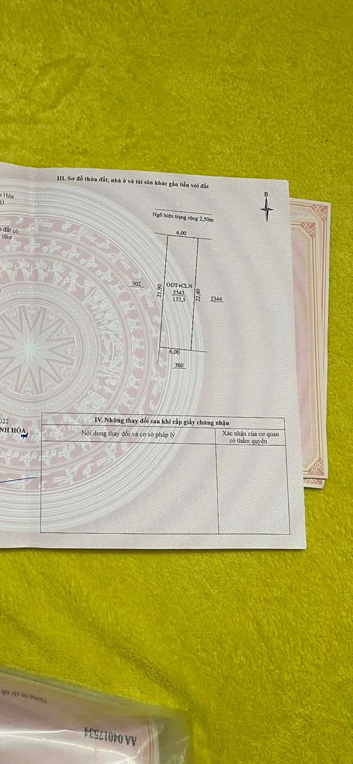 Đất nền Quảng Thọ Sầm Sơn 132m² giá chỉ 900 triệu - Cơ hội đầu tư tuyệt vời!