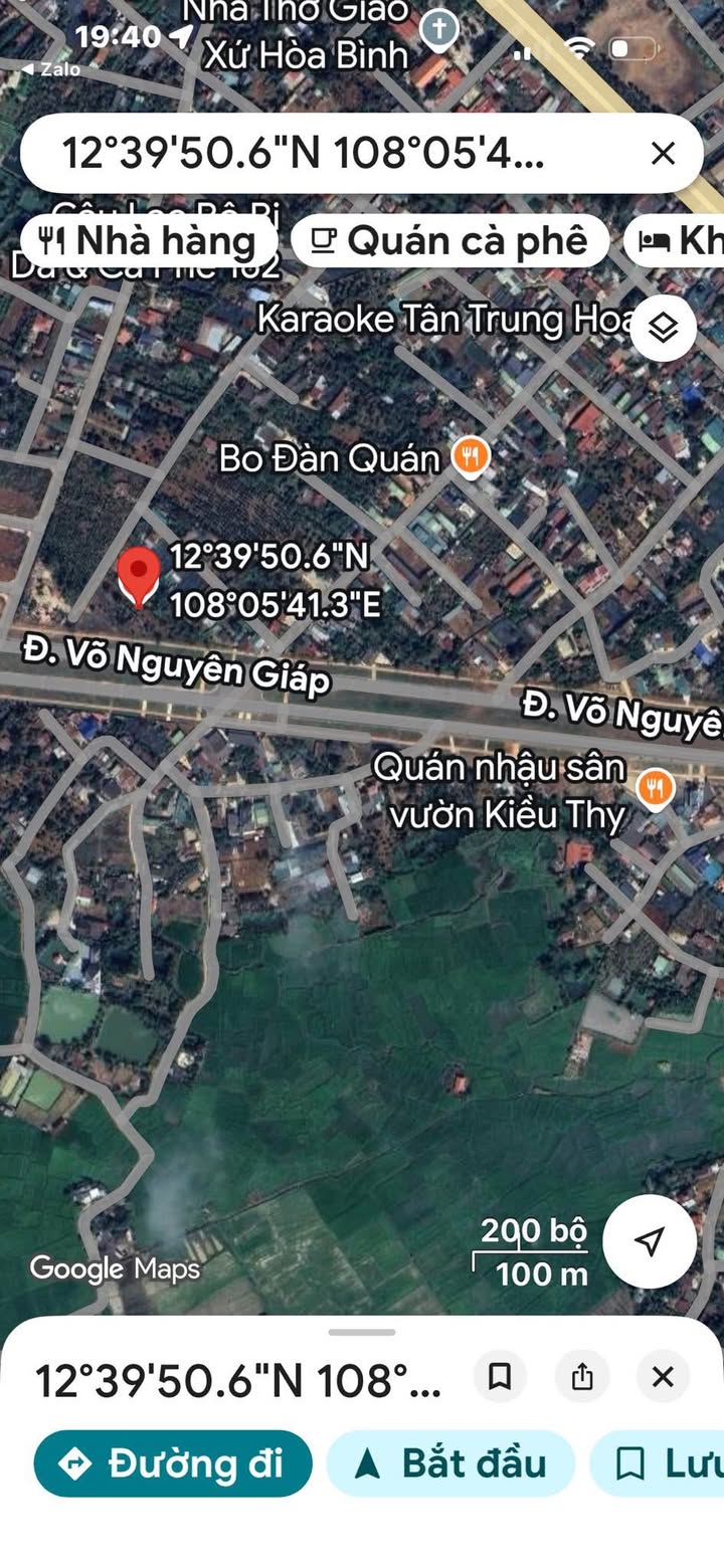 Đất nền mặt tiền đường Võ Nguyên Giáp, Buôn Ma Thuột, 961,6m² giá 8 tỷ - Vị trí đắc địa kinh doanh!